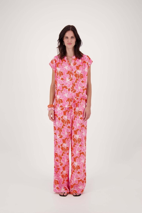 Zusss blouse met bloemen print